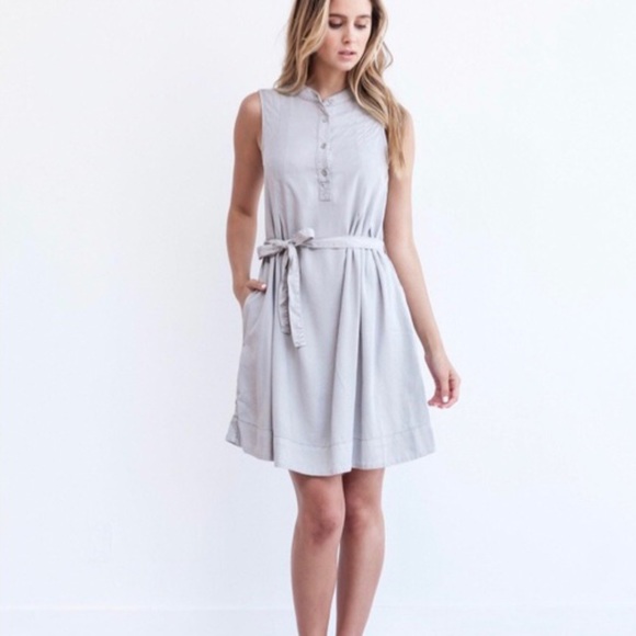 Anthropologie Dresses & Skirts - Anthro Marrakech Carmen Twill dress olive small